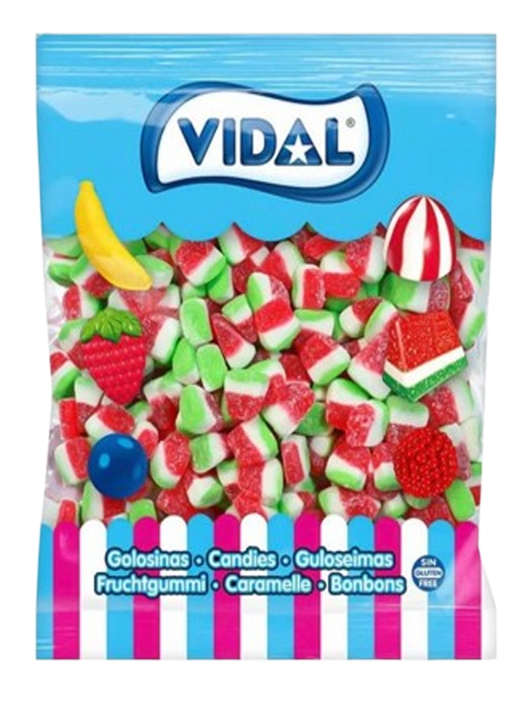 VIDAL TAJADAS SANDIA AZUCAR 1KG