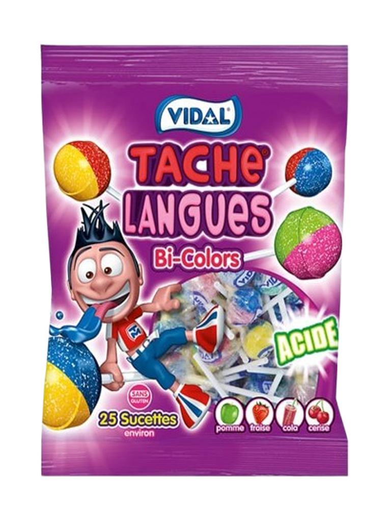VIDAL TACHE LANGUES BI-COLORS