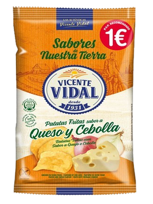 VIDAL QUESO Y CEBOLLA 100G