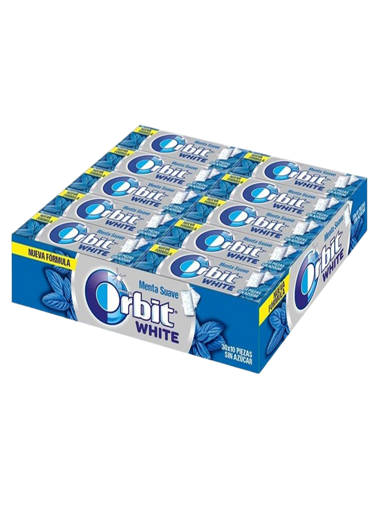 ORBIT WHITE MENTA SUAVE 30U
