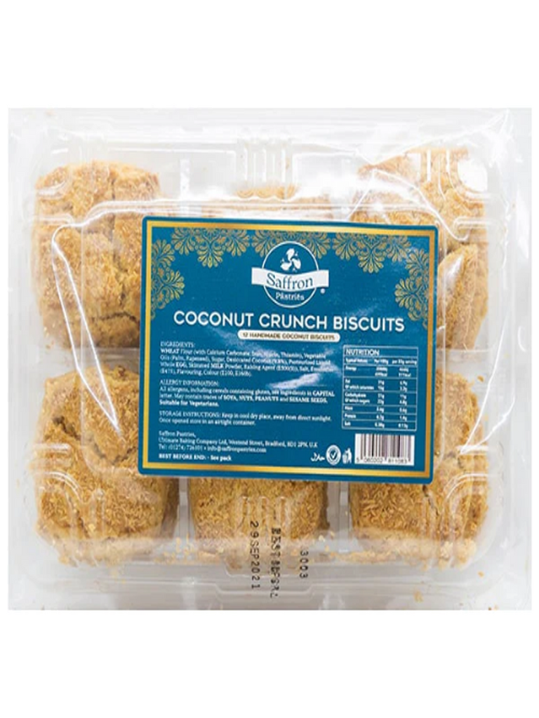 GALLETAS CRUJIENTES DE COCO Y AZAFRÁN 2200G
