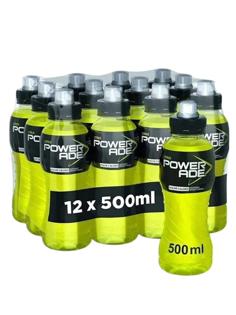 POWER RADE VERDE AMPOLLA 50CL X 12U