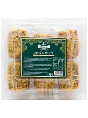 GALLETAS DE PISTA Y AZAFRÁN