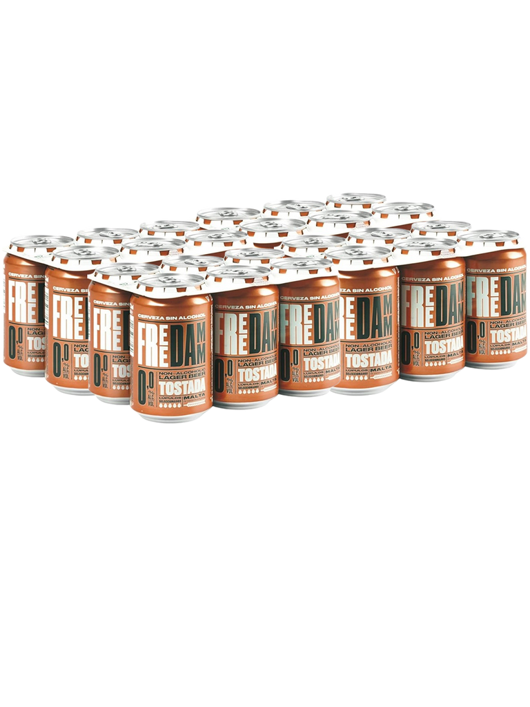 TOSTADA DAMM GRATIS 33CL LATA 24U