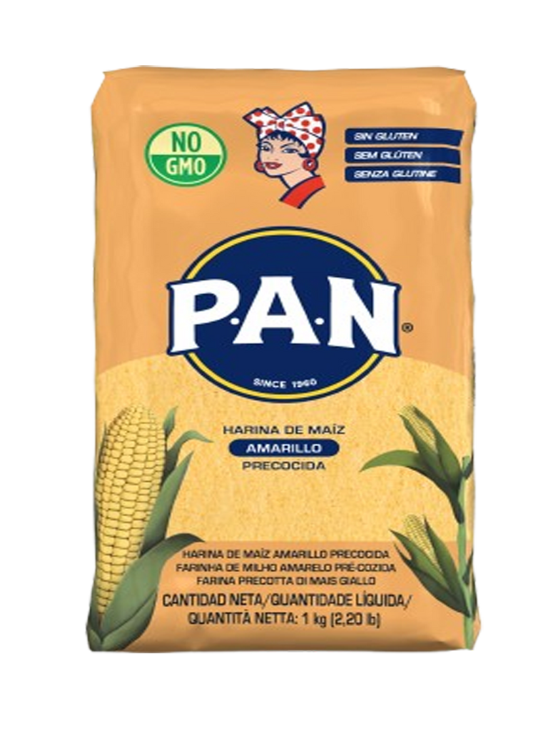 PAN HARINA DE MAIZ AMARILLO 1KG