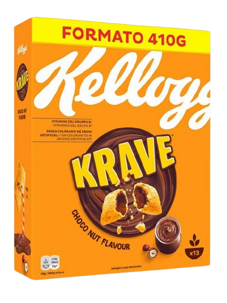 KELLOGG'S KRAVE CHOCOLATE CON NUEZ 410G