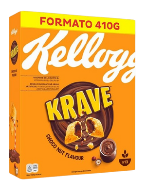 KELLOGG'S KRAVE CHOCOLATE CON NUEZ 410G