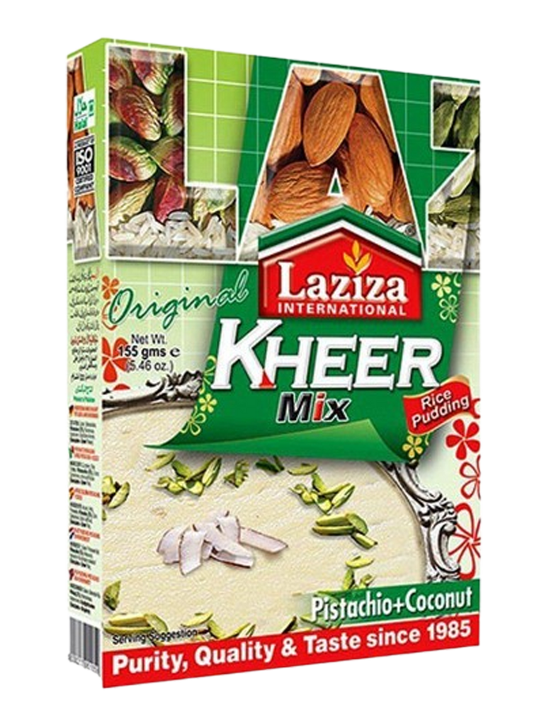 LAZIZA KHEER MEZCLA DE PISTACHO Y COCO 155G