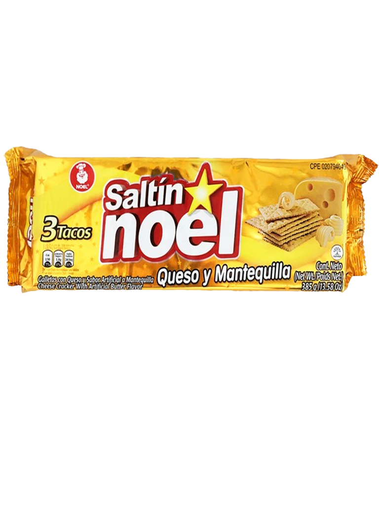SALTIN ​​NOEL QUESO Y MANTEQUILLA 385G