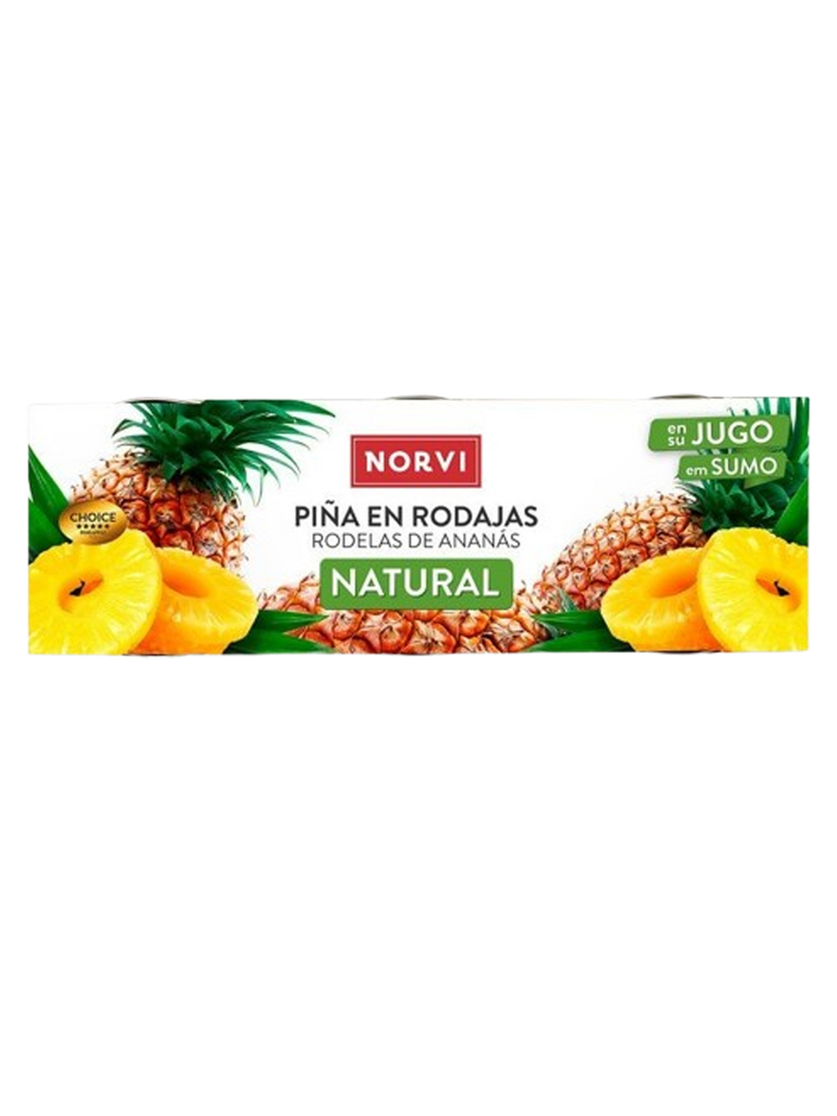 LA PIÑA RODAJAS X 3U
