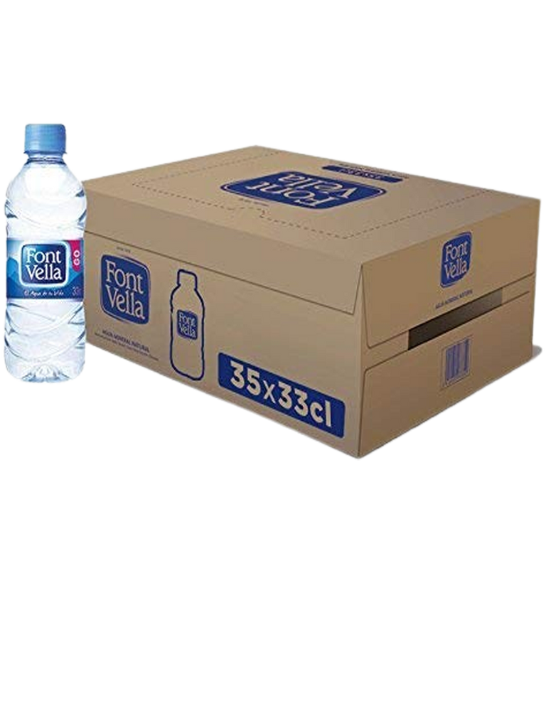 AGUA FONT VELLA (PACK OF 35) | 35 X 33CL BOTTLES