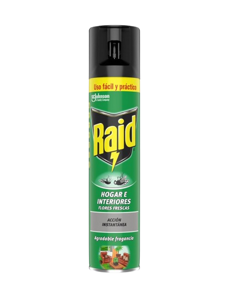 RAID INSECT SP 400ML LLAR INTERIOR