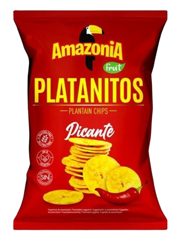 PLATANITOS PICANTE AMAZONIA 15U X 75GR