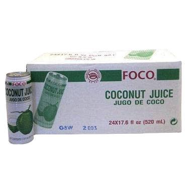 FOCO COCONUT JUICE LATA | 35CL X 24