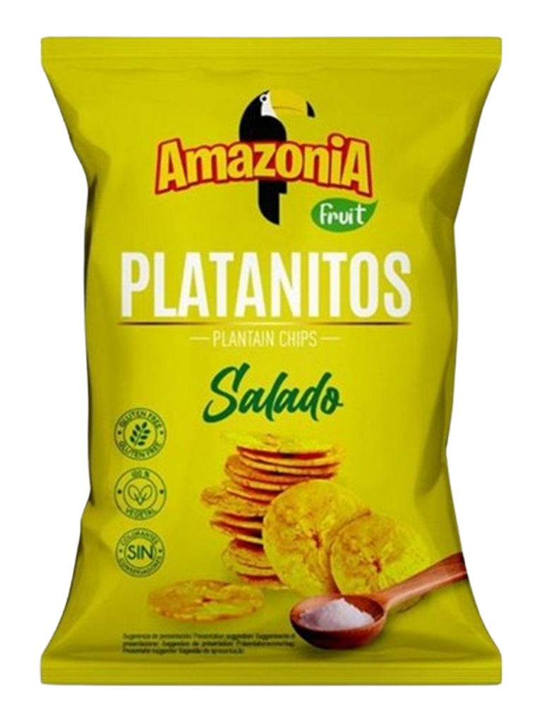 PLATANITOS SALADOS AMAZONIA 15U X 75GR