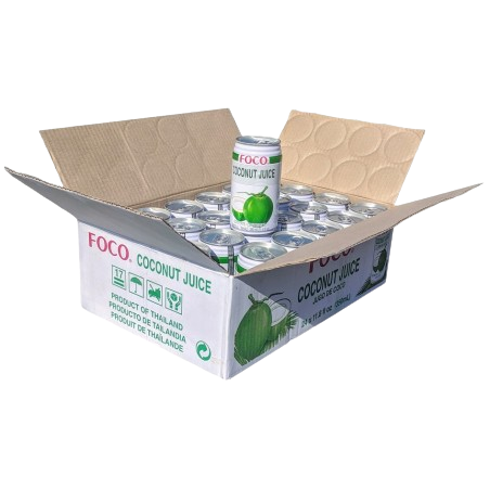 FOCO COCONUT JUICE LATA | 35CL X 24