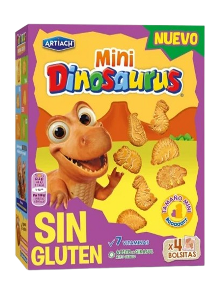 MINI DINOSAURUS SIN GLUTEN 160G