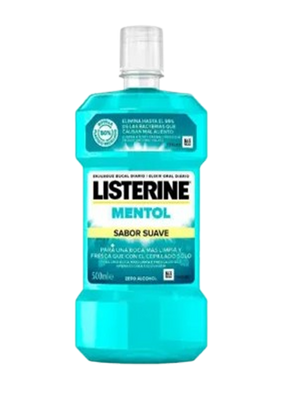 LISTERINE SUAVE MEMTOL 250ML