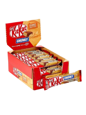 Barra de cacahuete gruesa KIT KAT 24 unidades x 42 g