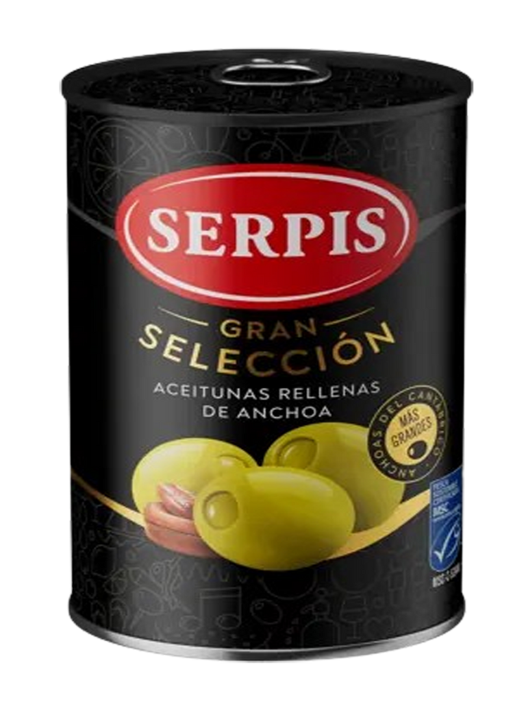 SERPIS OLIVA LATA AMARILLO 130G