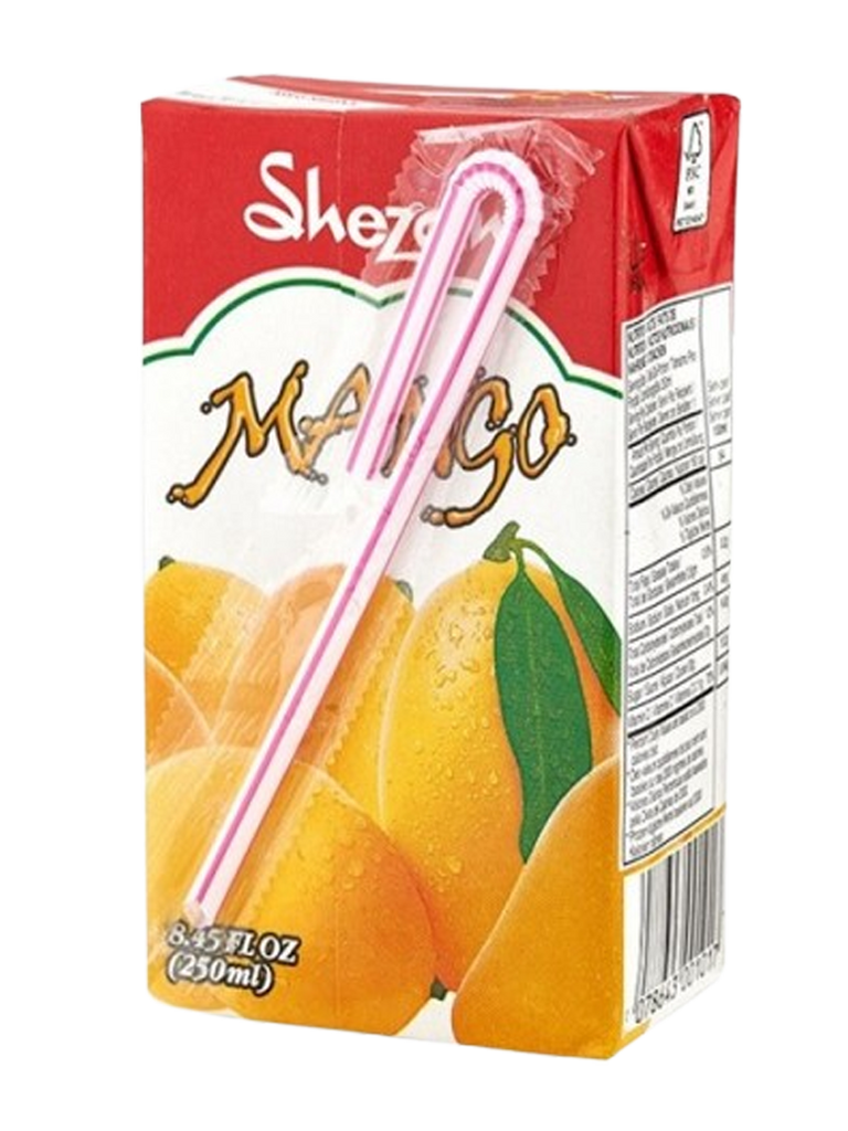 ZUMO DE MANGO SHEZAN LADRILLO 250ML 36U