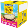 Caldo Casero de Pollo 1L (Homemade Chicken Broth) | 1L X 12