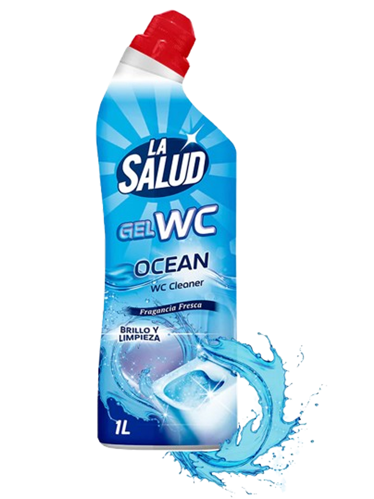 LA SALUD GEL WC CLEANER BRILLO LIMPIEZA