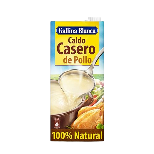 Caldo Casero de Pollo 1L (Homemade Chicken Broth) | 1L X 12