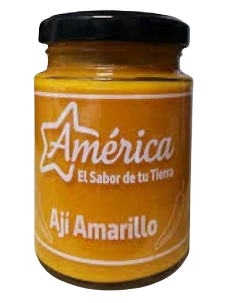 PASTA DE AJI AMARILLO AMERICA 12U X 212GR