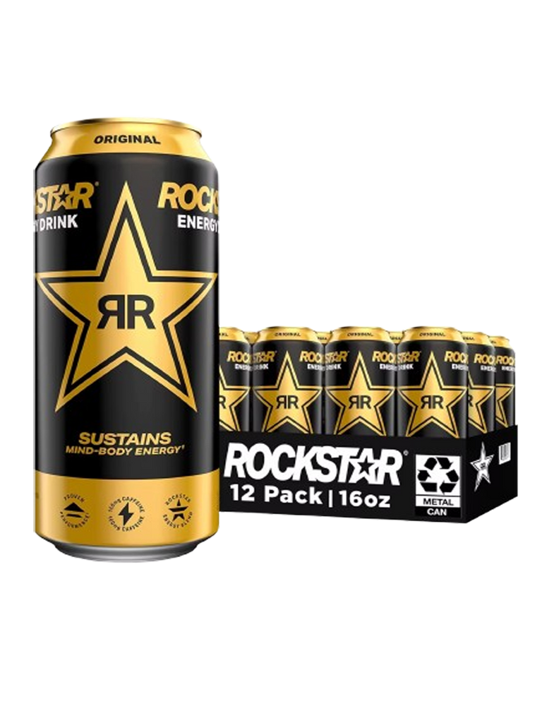 ROCK STAR NEGRO ORIGINAL 50CL LATA 24U