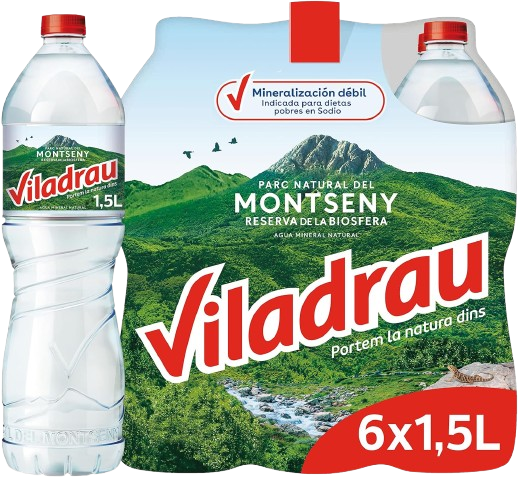 Aigua Viladrau 1,5L | 6 x 1,5L