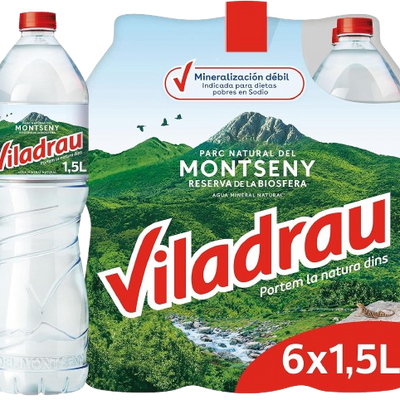 Agua Viladrau 1.5L |  6 x 1.5L