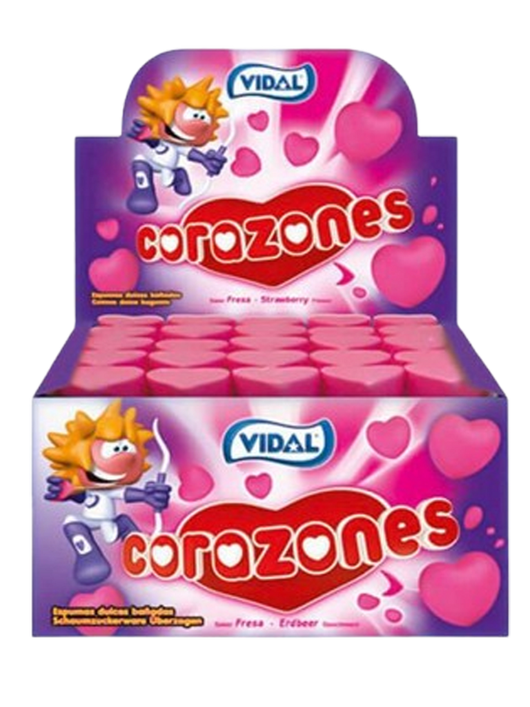VIDAL CORAZONES FRESA