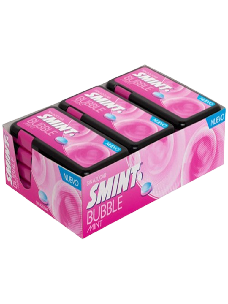 SMINT BUBBLE MENTA 12 U X 21 G