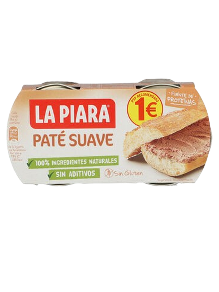 PATÉ SUAVE 2X75G