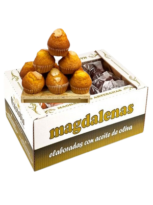 MAGDALENAS CASERAS CON ACEITE DE OLIVA