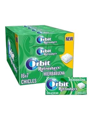 ORBIT REFRESHERS MENTA VERDA 16U