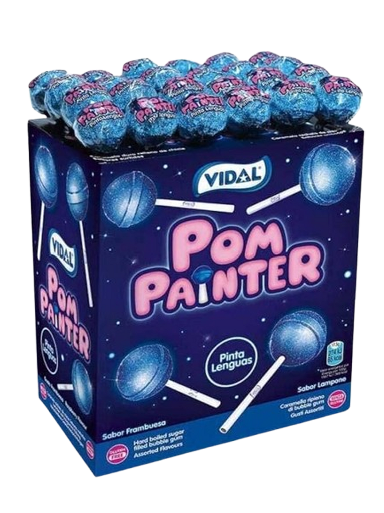 PINTOR DE POM VIDAL FRAMBUESA 100U