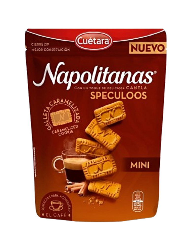 NAPOLITANAS SPECULOOS 80GR PVP