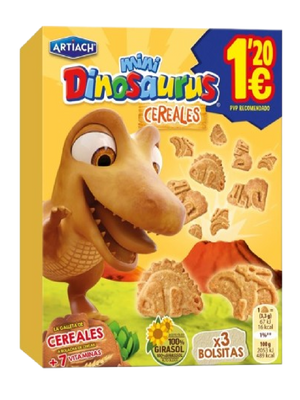 CEREALES DE DINOSAURIOS 124GR PVP