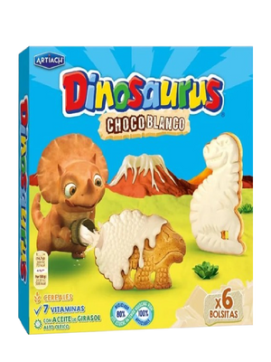DINOSAURIO CHOCO BLANCO 88G PVP