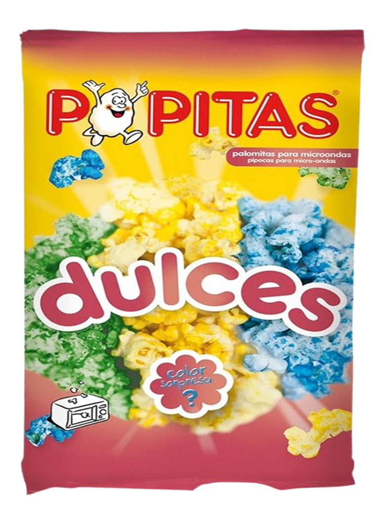 POPITAS DOLÇ COLOR BLAU 100G