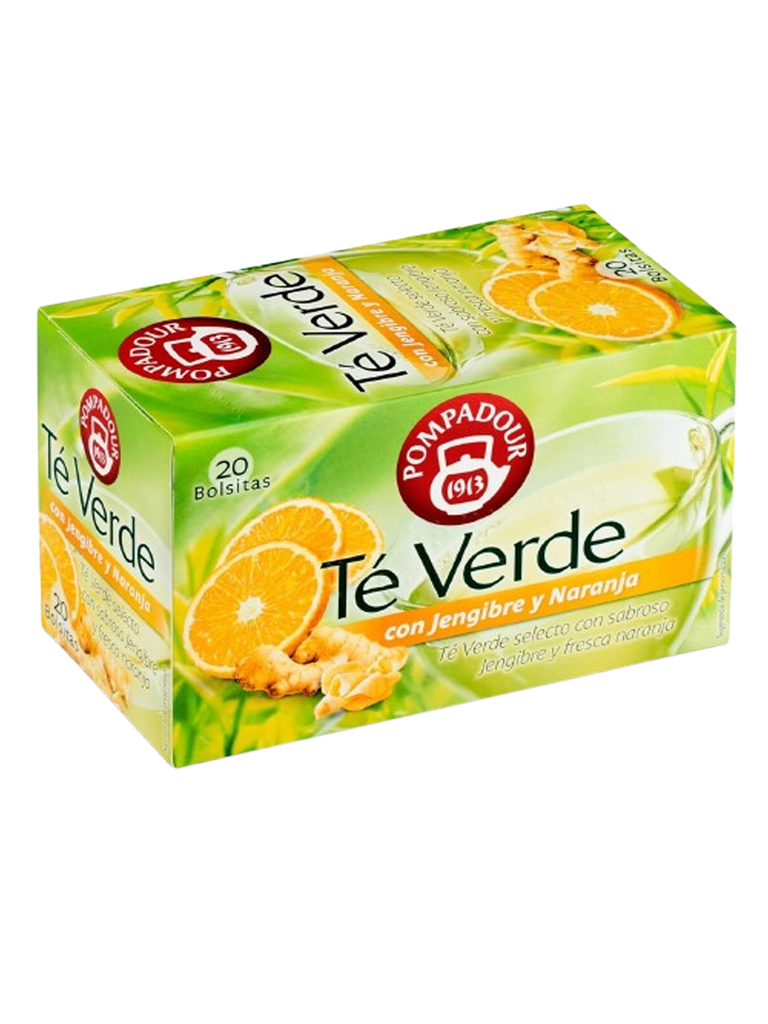 TE VERD JENGIBRE AMB TARONJA