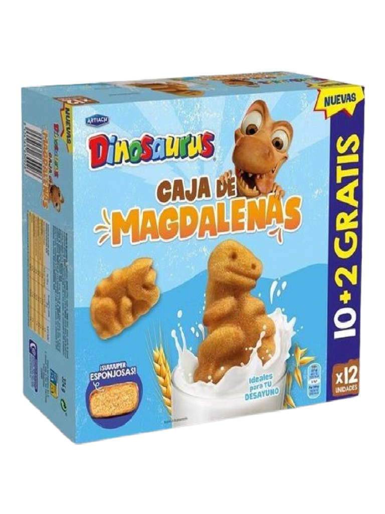 DINOSAURIOS MAGDALENAS 12U