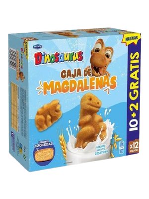 DINOSAURIOS MAGDALENAS 12U