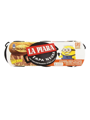 LA PIARA TAPA NEGRA 3 X 75G