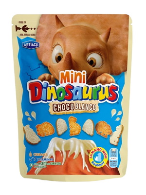 DINOSAURIO MINI DP CHOCO BLANCO 100G