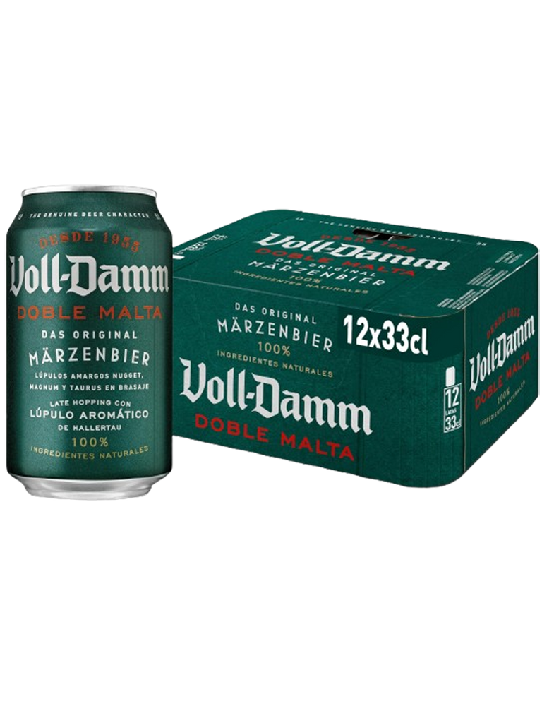 VOLL DAMM 33CL LATA X 24 ( 12U X 2 )