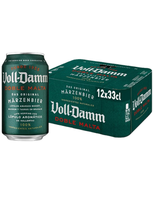 VOLL DAMM 33CL LATA X 24 ( 12U X 2 )
