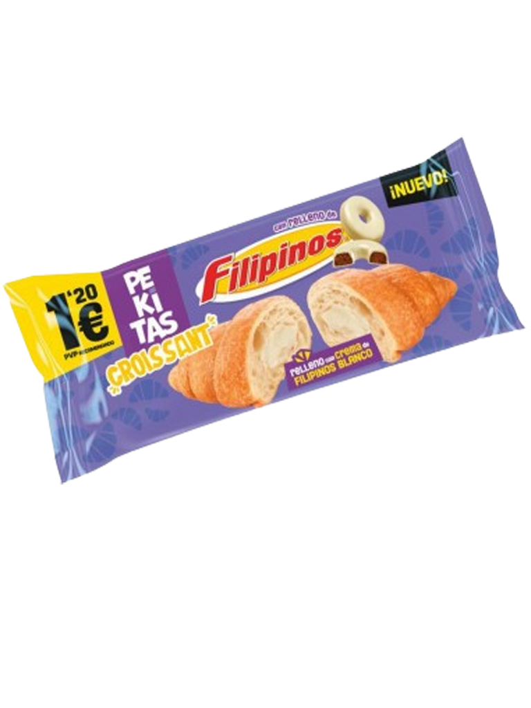 PEKITAS CROISSANT CREMA BLANCA 65G